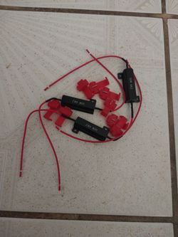 50W 6RJ Load Resistors with Wire Connectors