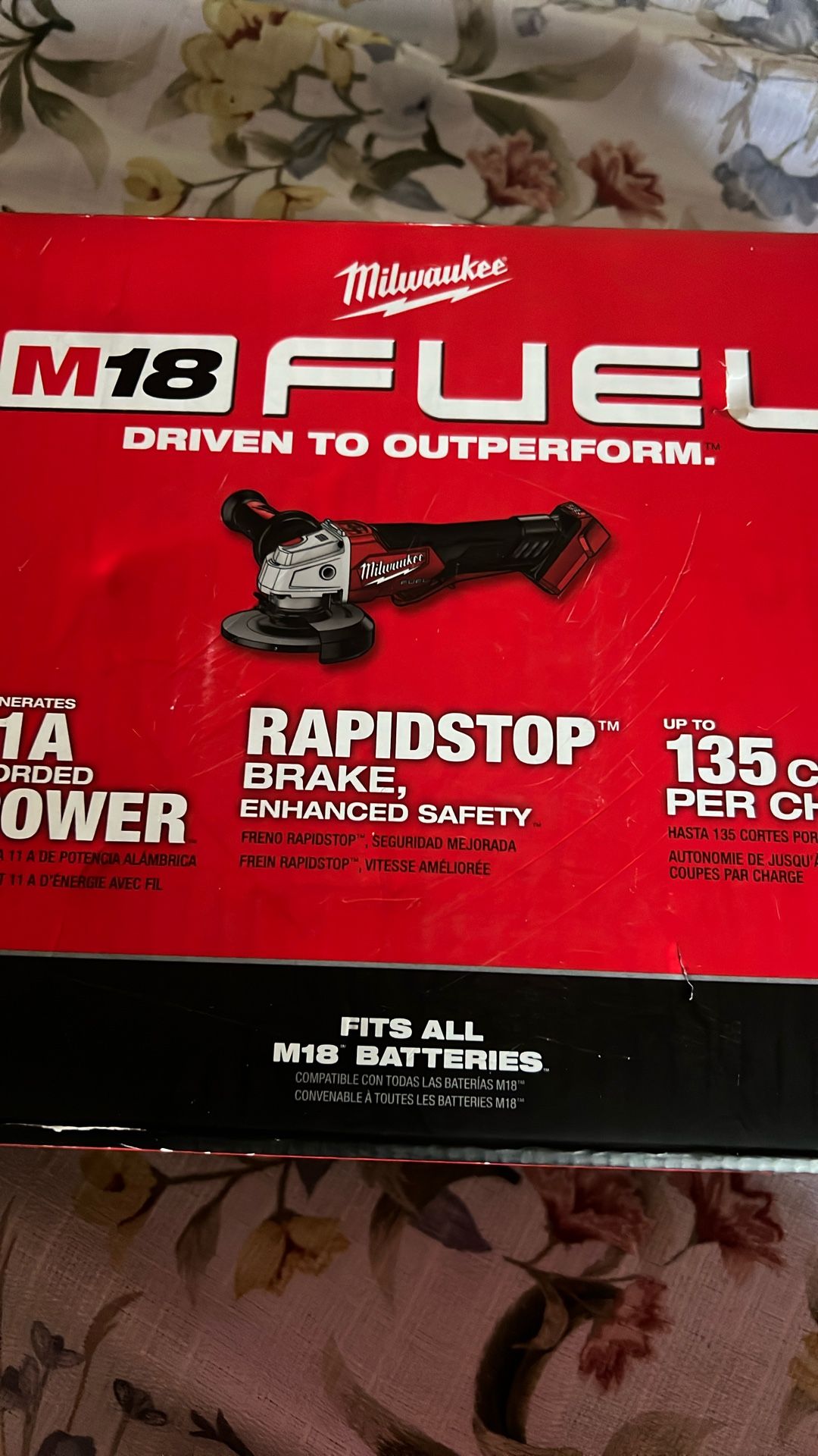 Grinder Paddle Switch Nolock 4 1/2 “/5””