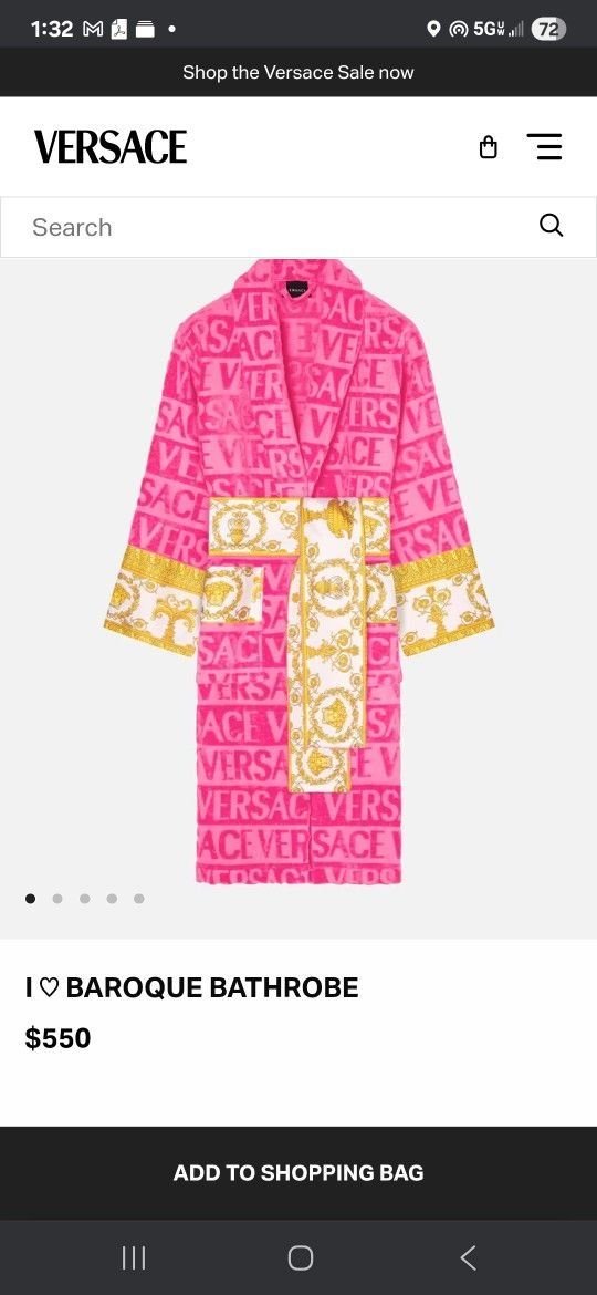 Versace Robe