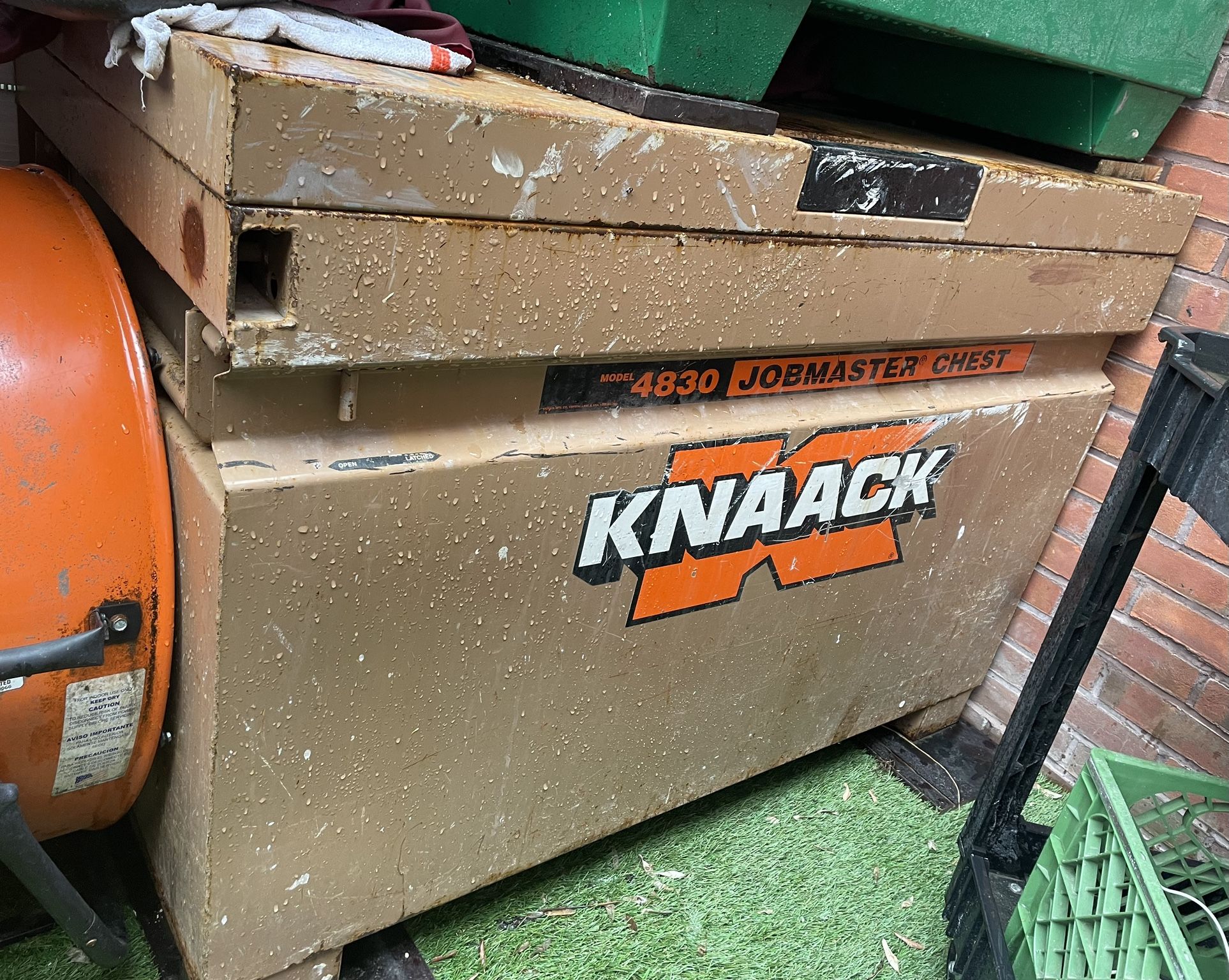JoBox / Ground Tool Box. 48”x31”x30”