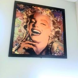Marilyn Monroe Canvas Pic