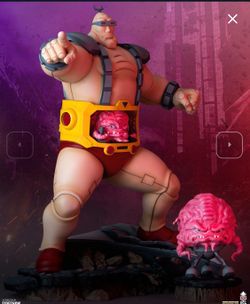 PCS COLLECTIBLES TMNT KRANG DELUXE STATUE 1/4