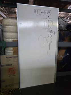 White board 98"×48" inches