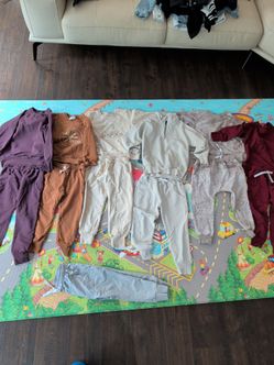 Little Bipsy jogger sets size 5T-6T