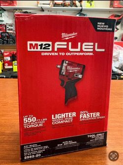 Milwaukee new 3/8” ratchet fuel 12M
