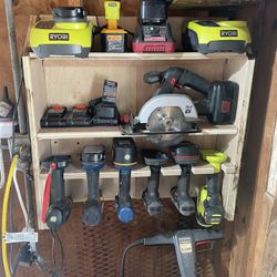 Cordless Tools Organizer (tools Not For Sale)