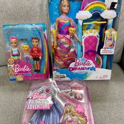 Brand New Barbie Dreamtopia Dolls & Clothes