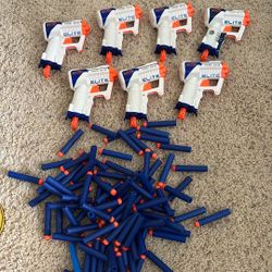 Small Nerf Guns + Darts