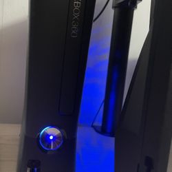 Xbox 360 Slim 250GB RGH Console with Power Supply