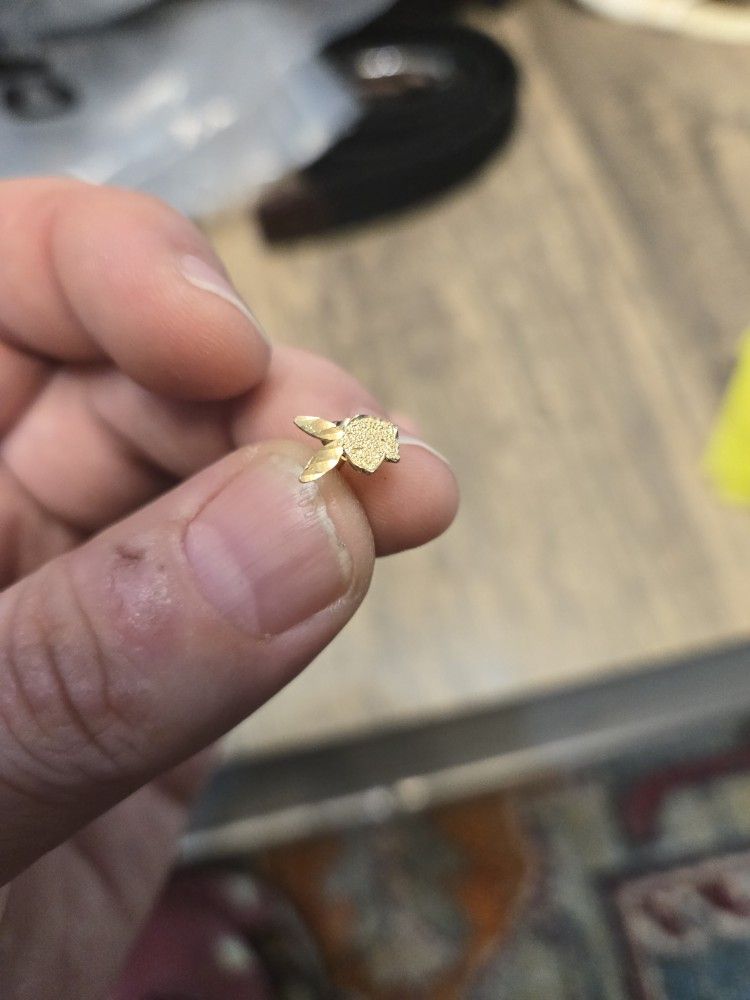 10kt GOLD Ear Rings PLAYBOY