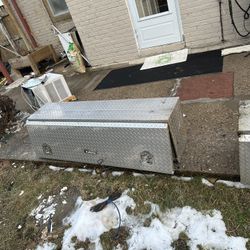 Aluminum 60” Side Toolbox 