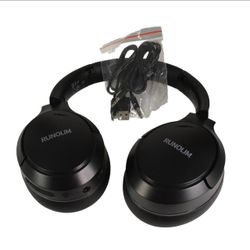 Runolim Wireless Bluetooth Headphones ANC – Noise Cancelling, 70H Battery, Bluetooth 5.3