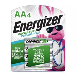 2x Energizer AA Rechargeable Battery Packs $10$