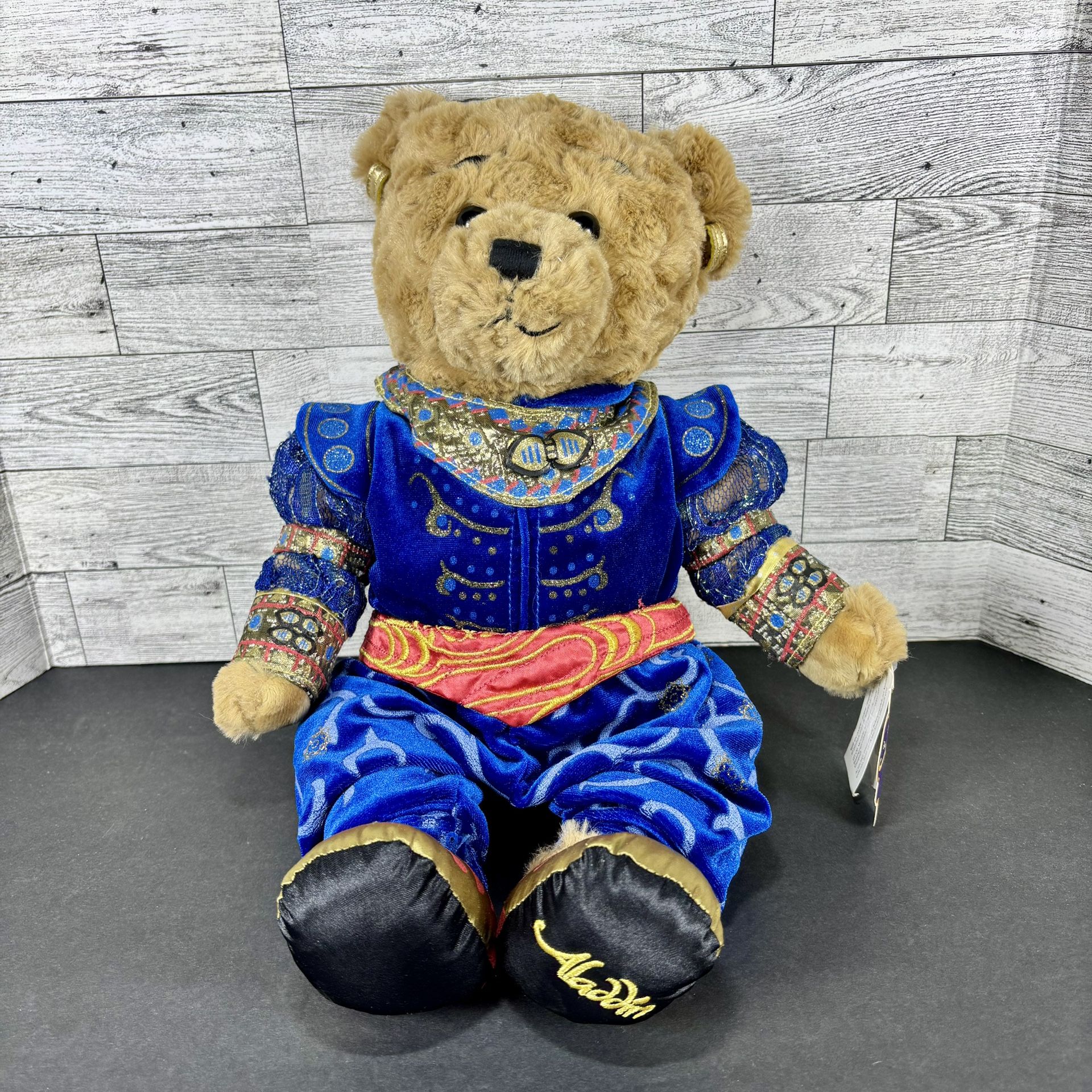 Disney Aladdin Bear -Limited Edition Stuffed Animal Plush Broadway Musical NWT 