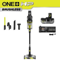 Ryobi vacuum with charger and battery 18v