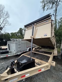 Panther Cargo 7x16 Dump Trailer — BRAND 🆕 💪🏻🔥 GPS TRACKED 🔒