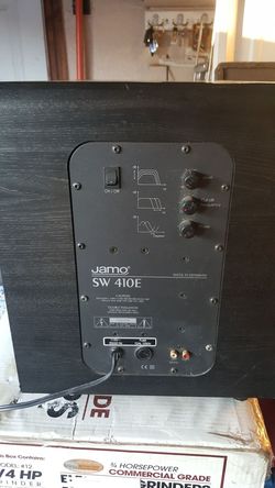 Jamo SW-160 + SAT 160, plus Surround 100