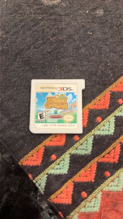 Animal crossing Nintendo 3DS game