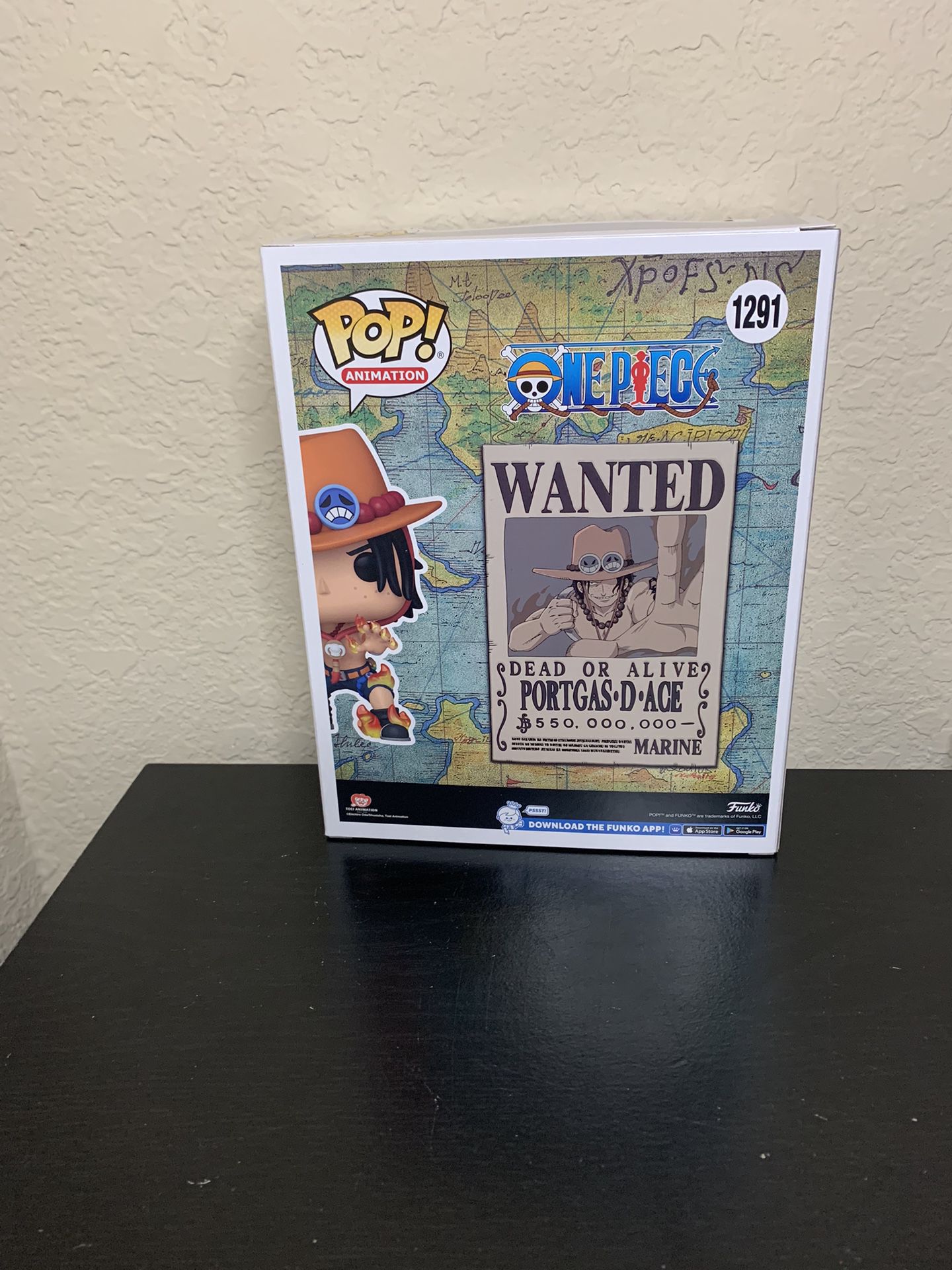 Funko Pop! One Piece – Ace (Wanted Poster) (Exclusive) #1291