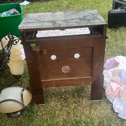 cool vintage table great shape 