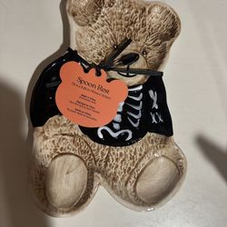Halloween Teddy Bear Spoon Rest 