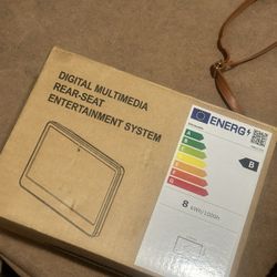 Portable car, DVD player