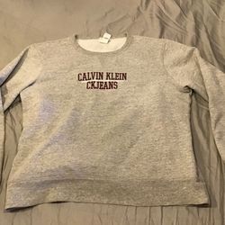 Calvin Klein Ckjeans Womans Sweatshirt Size Large -preowned 