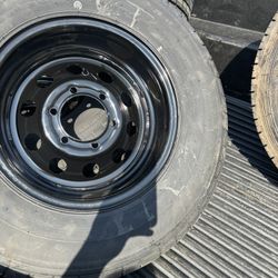 4 Tires Trail Tire And Rim 225x75-15 8 Ply $480