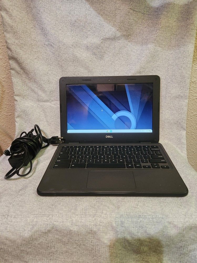 DELL Chromebook 3100 11.6in display Intel Celeron processor 4GB RAM 32GB Storage