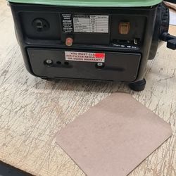 TAILGATOR 900 Watt Max Starting 2 Cycle Gas Powered Generator 