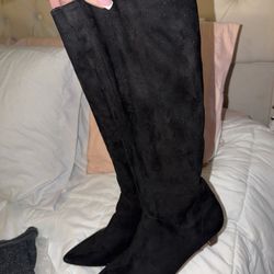 Knee high boots