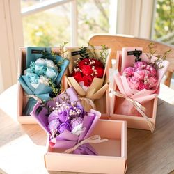 Flower Bouquets (Soap Artificial Flowers)