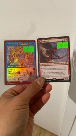 Magic Cards Consider And Urabrask OBO