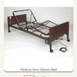 Medline Semi Electric Basic Home care  Bed
