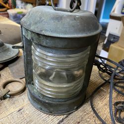 Vintage Perko Nautical Marine Light – Brass / Ship Lamp 
