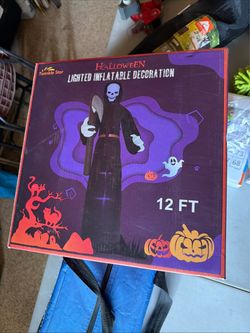 Twinkle Star 12 FT Halloween Inflatable Grim Reaper