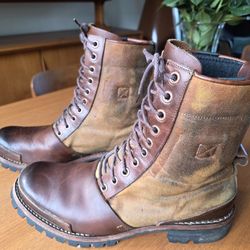 Cool Well Built Timberland Tackhead 8" Lace up Boots Sz 13 ($300 New)