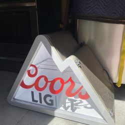 Coors Light Mini Fridge