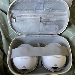 Momcozy Breast Pump Hands-Free M5, 2 Pack – Quill Gray (24mm). Used