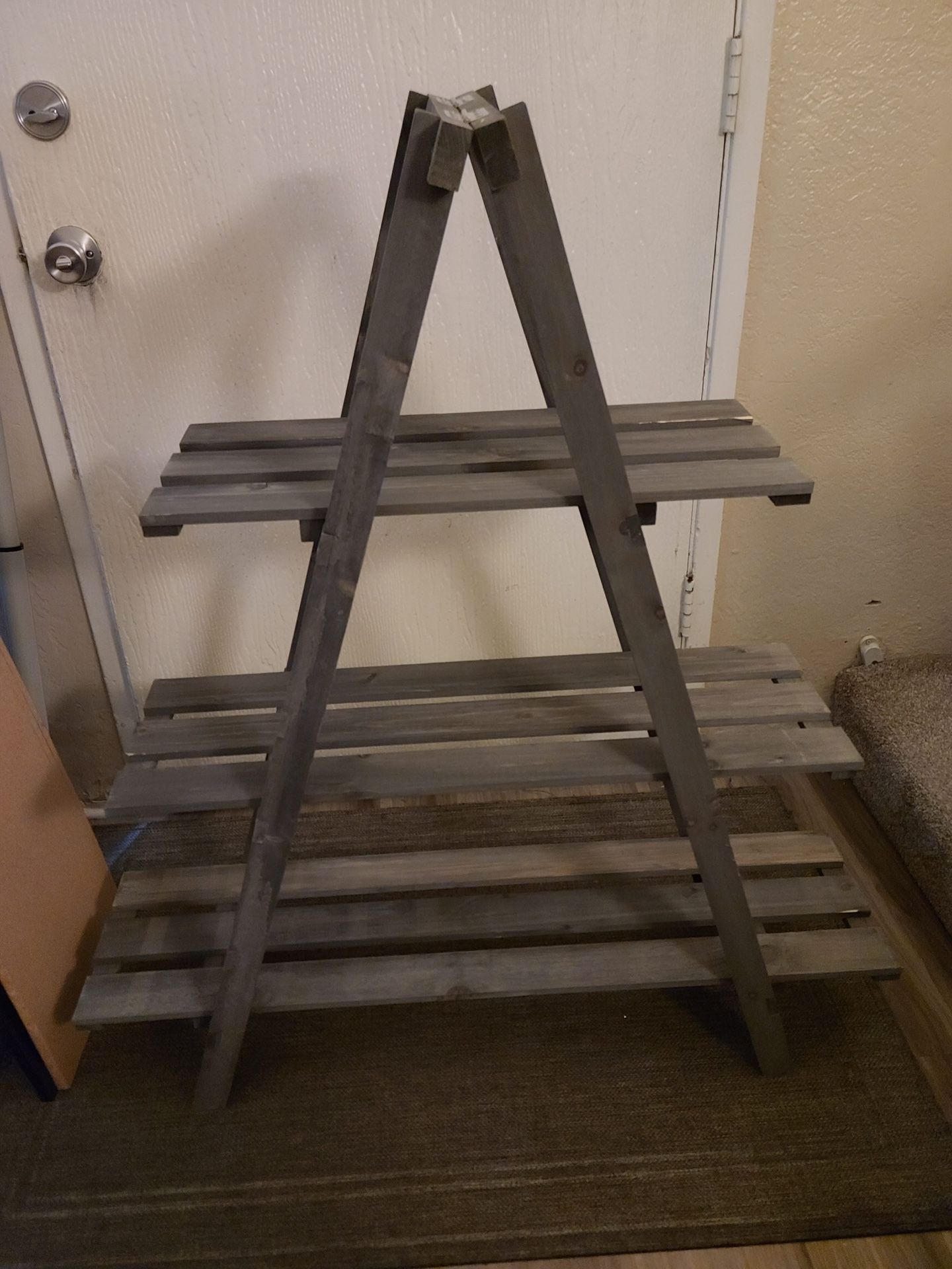 Belavi Wooden Plant Ladder Stand - $60