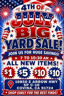 Everything must go!!!!