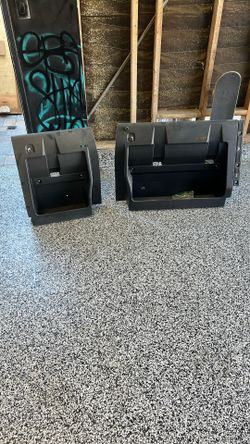 Behind Rear Seat Storage Panels