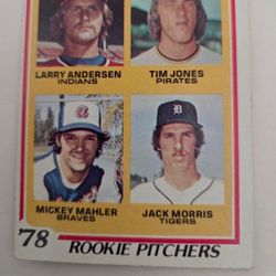 1978 Rookie Pitchers Baseball Card