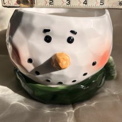 Vintage Napco Snowman Cookie Jar