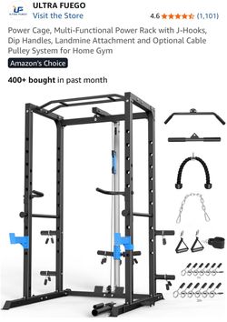 Multi-Functional Power Rack Cage