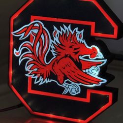 Spurs Out - Gamecock light Box