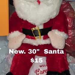Santa Plushes