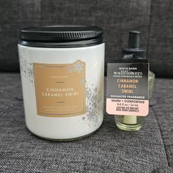 Cinnamon Caramel Swirl Bath And Body Works