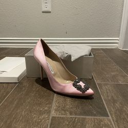 Manolo Pink Heels