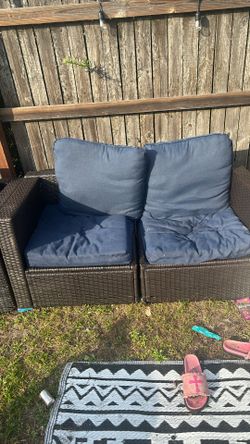 Patio Love Seat And Chairs